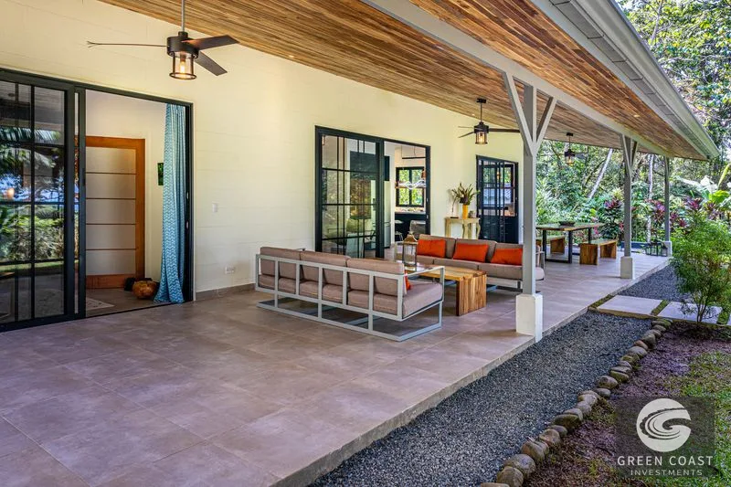 5 Bedroom Family Compound Turn Key and Fantastic Rental Potential — view 10, Dominical, Costa Rica