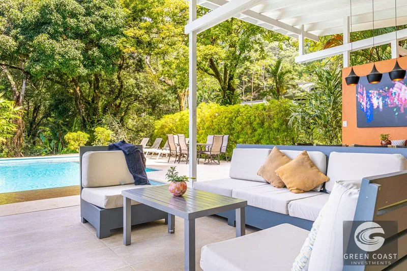 5 Bedroom Family Compound Turn Key and Fantastic Rental Potential — view 52, Dominical, Costa Rica