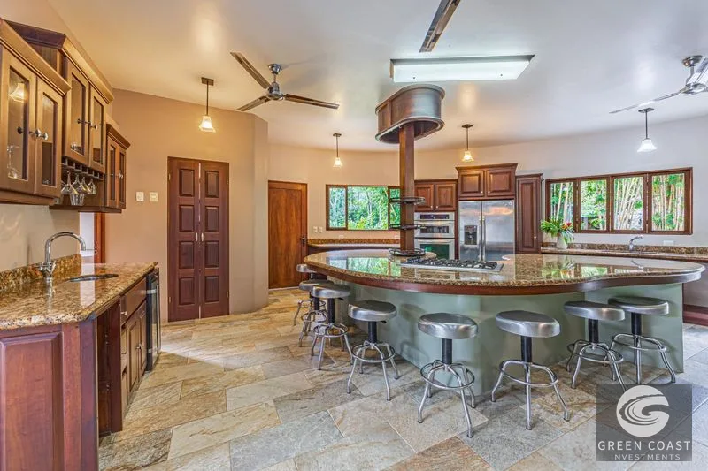 Jungle Retreat Center on the Uvita River. Private and 17 Acres — view 100, Uvita, Osa, Costa Rica