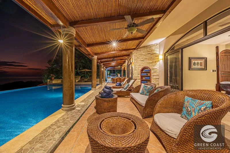 Villa Pacifica: Luxury Oceanview Retreat Steps from the Beach — view 4, Dominical, Costa Rica