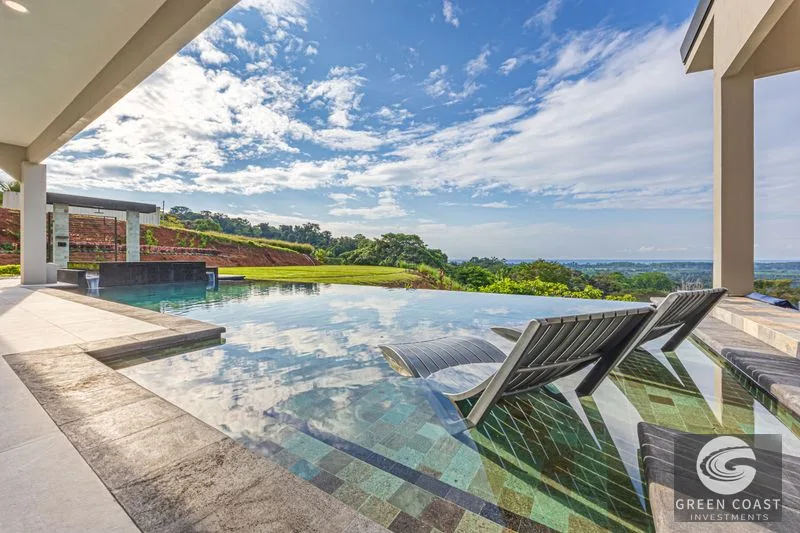 4 ACRES – 3 Bedroom Home “The Crystal Shire” With Wide Ocean View, Creek, Solar Power, Fine Craftsmanship, Self Sufficiency!! — view 6, Portalon, Matapalo, Cost