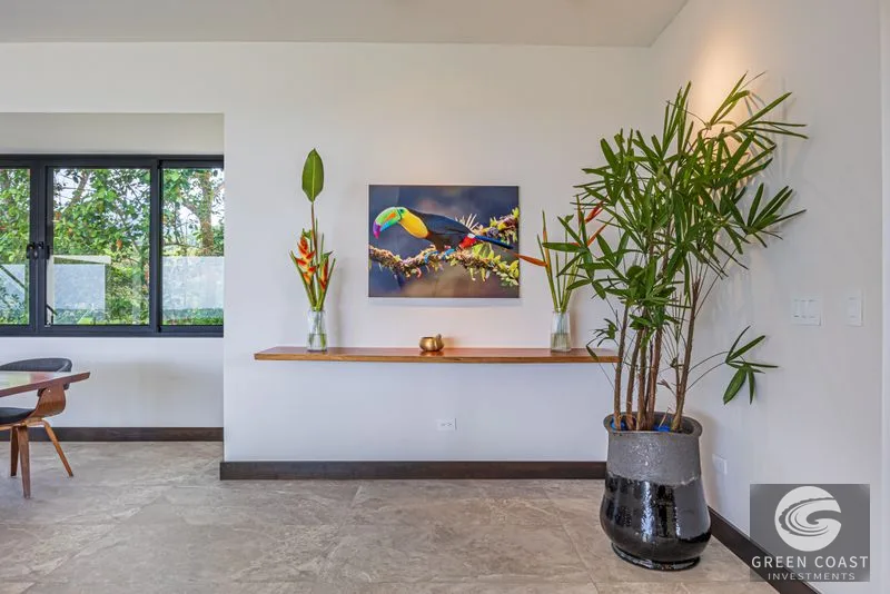 4 ACRES – 3 Bedroom Home “The Crystal Shire” With Wide Ocean View, Creek, Solar Power, Fine Craftsmanship, Self Sufficiency!! — view 31, Portalon, Matapalo, Cos