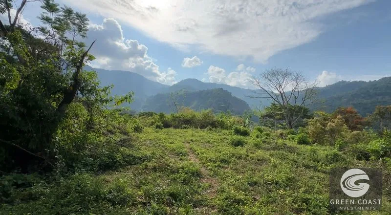 Mountain Farm Land for Sale in Uvita, Costa Rica | Ocean Views & Waterfall — view 4, Dominical, Costa Rica