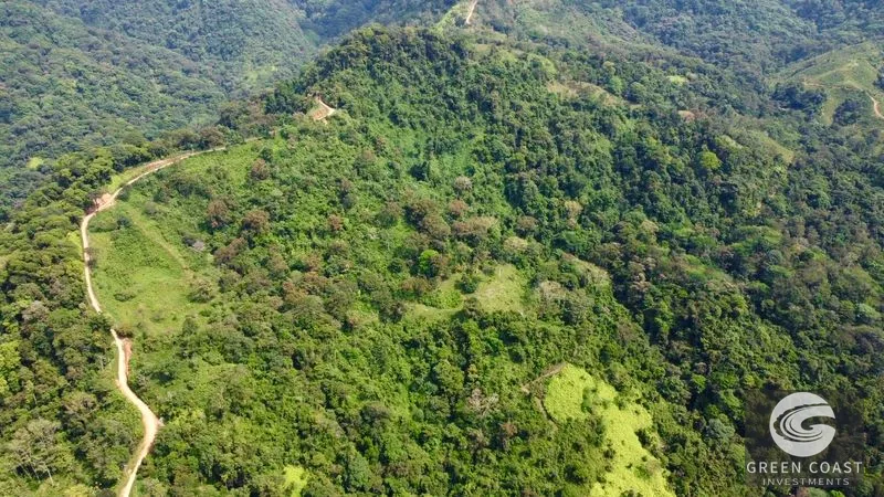 Mountain Farm Land for Sale in Uvita, Costa Rica | Ocean Views & Waterfall — view 7, Dominical, Costa Rica