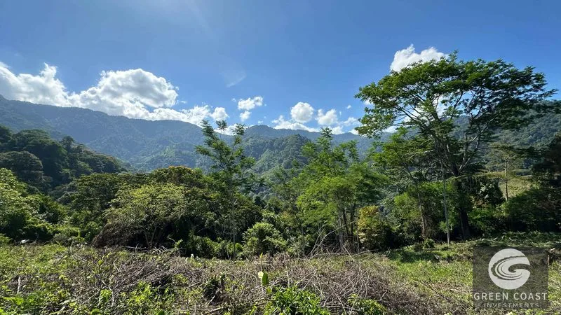 Mountain Farm Land for Sale in Uvita, Costa Rica | Ocean Views & Waterfall — view 9, Dominical, Costa Rica