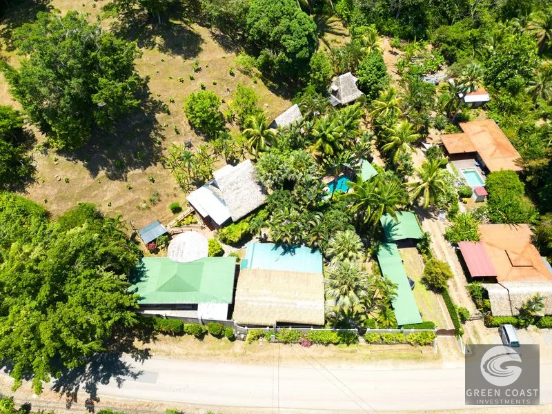 A MONEY MAKER! Location, home, guest cabins, with a SUCCE$$FUL exclusive distribution agency! — view 2, Ojochal, Ojochal, Costa Rica