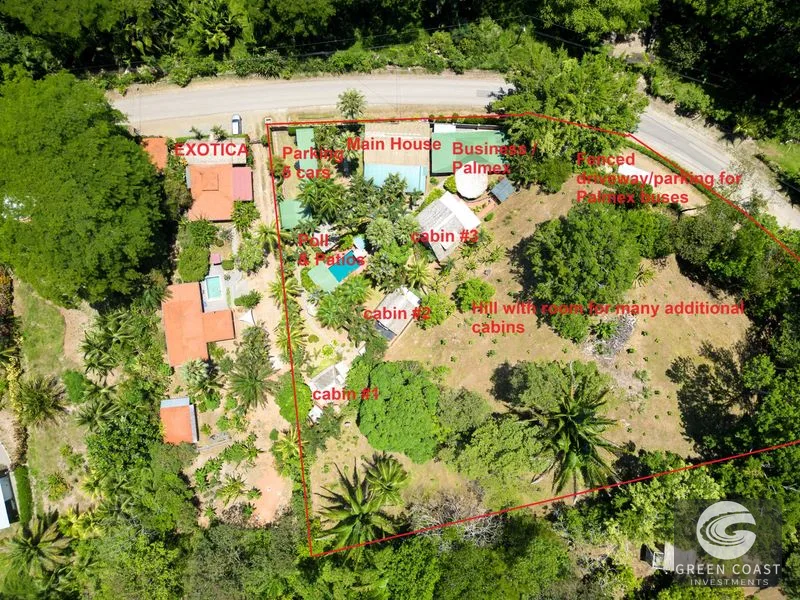 A MONEY MAKER! Location, home, guest cabins, with a SUCCE$$FUL exclusive distribution agency! — view 3, Ojochal, Ojochal, Costa Rica