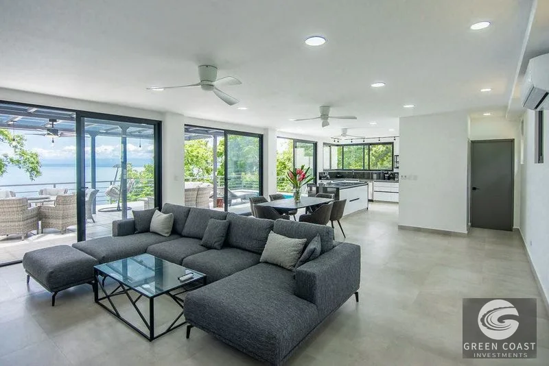 Stunning Brand-New Villa In Exclusive Altos De Leonamar Oceanfront Community — view 1, Jacó, Costa Rica