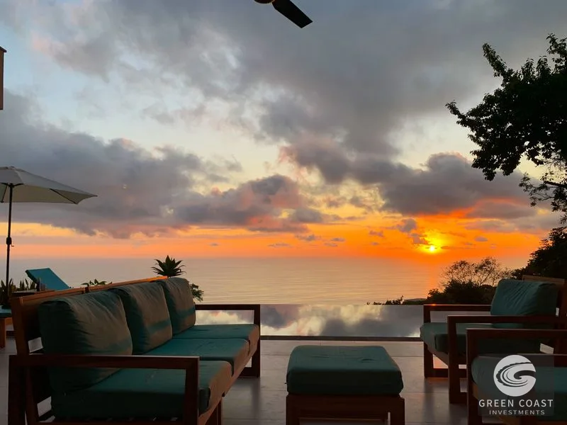 Modern House For Sale with Ocean view in Costa Verde Estates — view 1, Dominical, Costa Rica