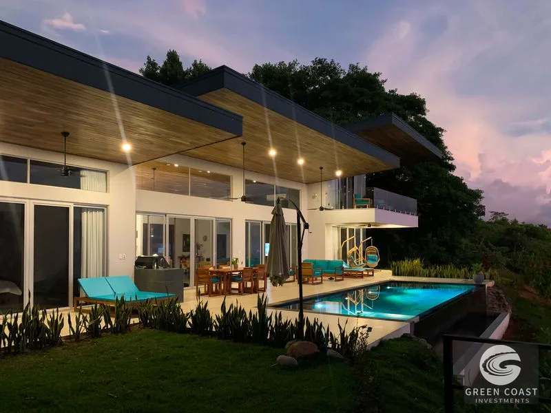 Modern House For Sale with Ocean view in Costa Verde Estates — view 10, Dominical, Costa Rica