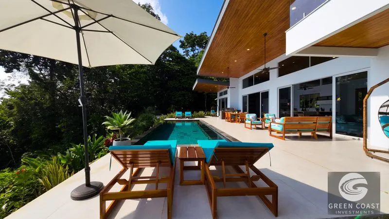 Modern House For Sale with Ocean view in Costa Verde Estates — view 46, Dominical, Costa Rica