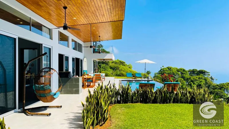 Modern House For Sale with Ocean view in Costa Verde Estates — view 47, Dominical, Costa Rica