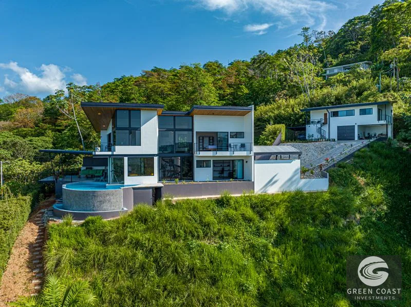 Stunning Ocean and Sunset View Custom Home with Guest House — view 7, Uvita, Uvita, Costa Rica