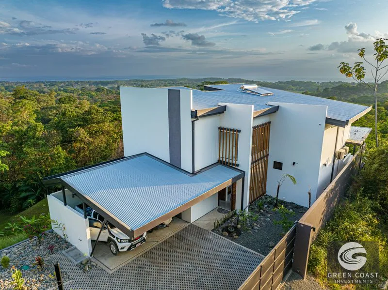 Stunning Ocean and Sunset View Custom Home with Guest House — view 9, Uvita, Uvita, Costa Rica