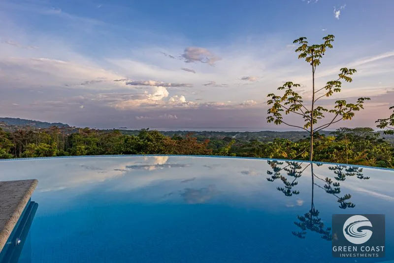 Stunning Ocean and Sunset View Custom Home with Guest House — view 10, Uvita, Uvita, Costa Rica