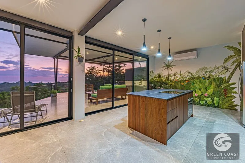 Stunning Ocean and Sunset View Custom Home with Guest House — view 12, Uvita, Uvita, Costa Rica