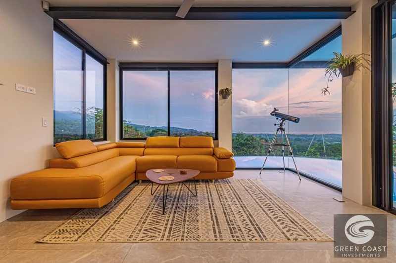 Stunning Ocean and Sunset View Custom Home with Guest House — view 14, Uvita, Uvita, Costa Rica