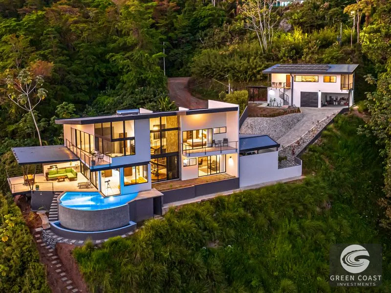 Stunning Ocean and Sunset View Custom Home with Guest House — view 18, Uvita, Uvita, Costa Rica