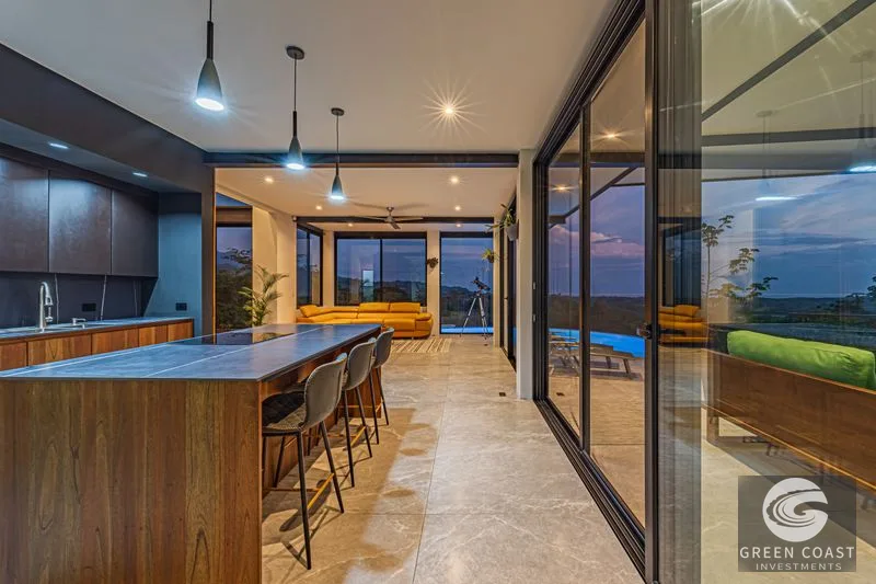 Stunning Ocean and Sunset View Custom Home with Guest House — view 21, Uvita, Uvita, Costa Rica