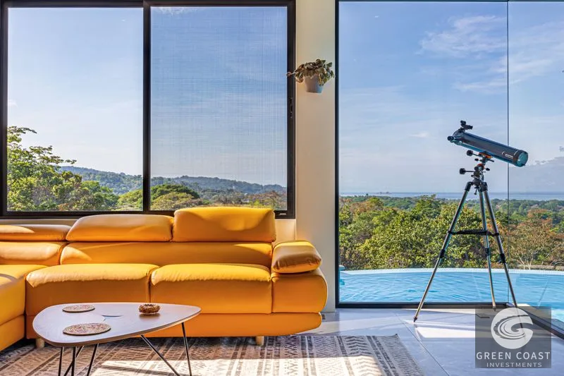Stunning Ocean and Sunset View Custom Home with Guest House — view 23, Uvita, Uvita, Costa Rica