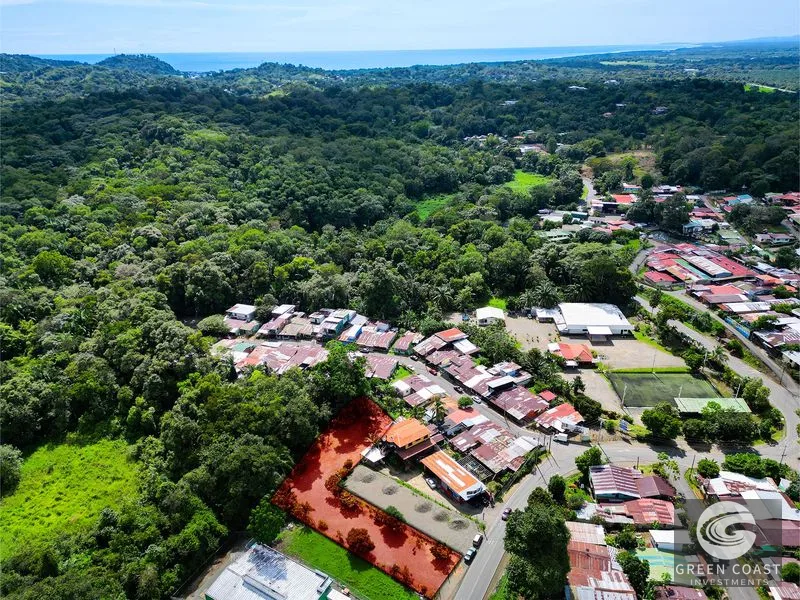 Prime Commercial Lot in Quepos: Ready-to-Build 1,782m² Near Costanera Sur — view 2, Quepos, Costa Rica