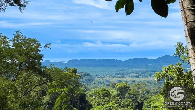 30-Hectare Ocean View Finca with Private Waterfalls & River near Manuel Antonio — view 1, Naranjito, Aguirre, Costa Rica