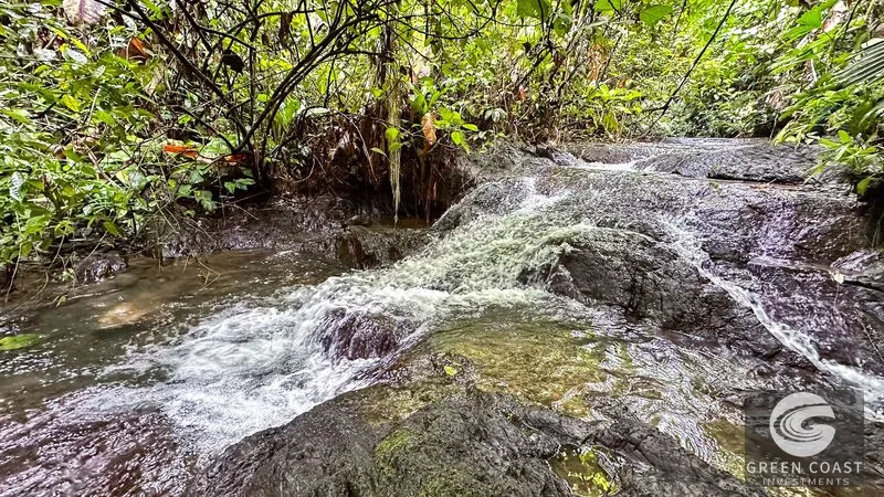 30-Hectare Ocean View Finca with Private Waterfalls & River near Manuel Antonio — view 2, Naranjito, Aguirre, Costa Rica