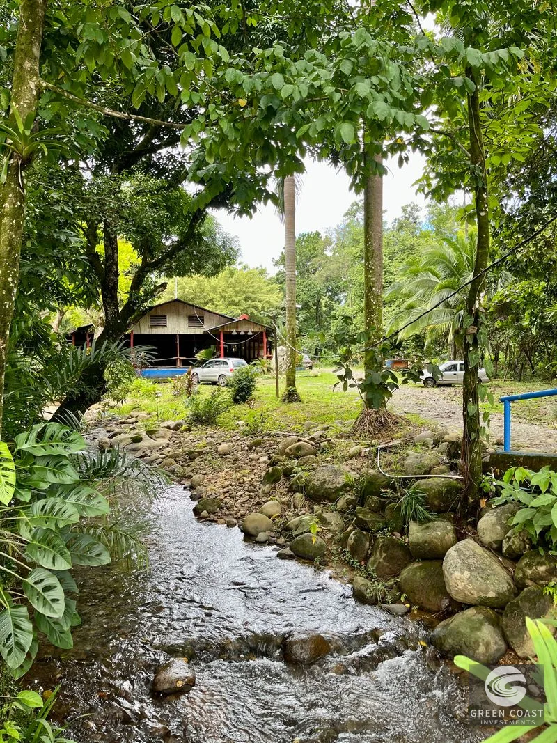 4.3-Acre Riverfront Oasis with Pond and Versatile Commercial/Residential Structure in Quepos — view 8, Londres, Quepos, Costa Rica
