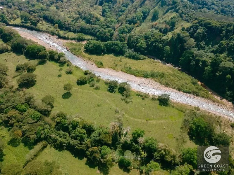 57-Acre Riverside Farm & Modern 3-BR House in Quepos — view 8, Naranjito, Quepos, Costa Rica