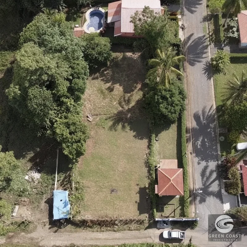 Ready-to-Build 1,000m² Flat Lot Near Playa Bandera – Prime Location Between Jacó and Manuel Antonio — view 1, Parrita, Costa Rica