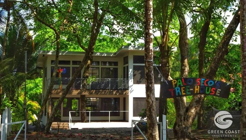 Palo Seco Beachfront Treehouse: 3BR Luxury Home with Pool, Estuary Access & Proven Rental Income — view 1, Palo Seco, Parrita, Costa Rica