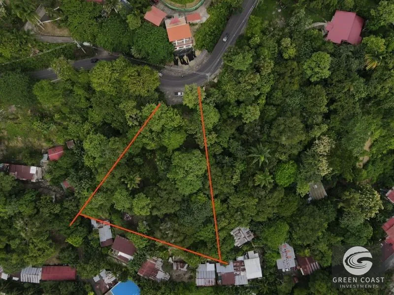 Prime Mixed-Use Development Lot on Manuel Antonio Main Road — view 1, Manuel Antonio, Quepos, Costa Rica