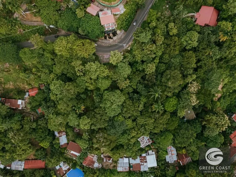 Prime Mixed-Use Development Lot on Manuel Antonio Main Road — view 2, Manuel Antonio, Quepos, Costa Rica
