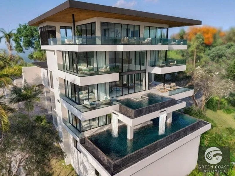 11-BR Luxury Oceanfront Estate in Manuel Antonio | Gated Community & Cinema — view 1, Manuel Antonio, Costa Rica