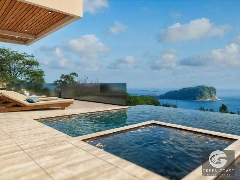 11-BR Luxury Oceanfront Estate in Manuel Antonio | Gated Community & Cinema — view 3, Manuel Antonio, Costa Rica