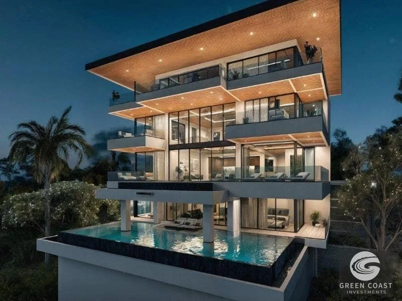 11-BR Luxury Oceanfront Estate in Manuel Antonio | Gated Community & Cinema — view 5, Manuel Antonio, Costa Rica
