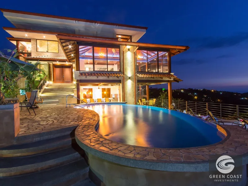 Ultra-Luxury Manuel Antonio Ocean-View Estate: 12-Bed Dual Residences in Gated El Salto — view 1, Manuel Antonio, Quepos, Costa Rica