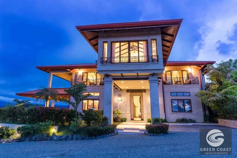 Ultra-Luxury Manuel Antonio Ocean-View Estate: 12-Bed Dual Residences in Gated El Salto — view 3, Manuel Antonio, Quepos, Costa Rica
