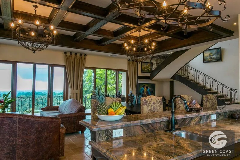 Ultra-Luxury Manuel Antonio Ocean-View Estate: 12-Bed Dual Residences in Gated El Salto — view 6, Manuel Antonio, Quepos, Costa Rica