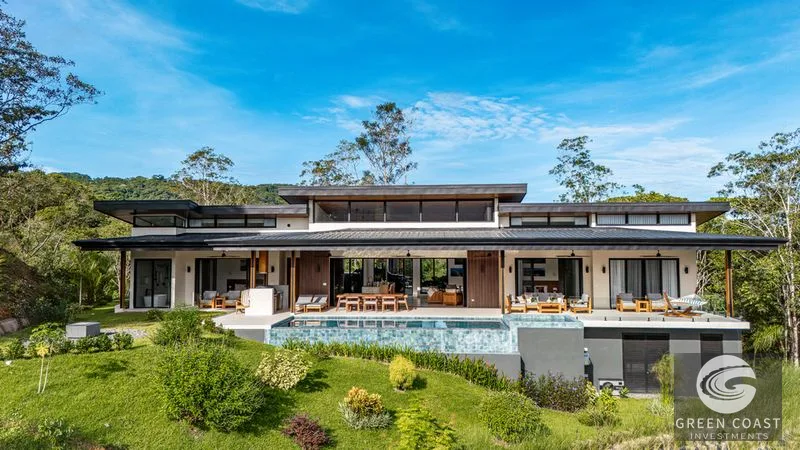 Modern 3BR Luxury Estate with Infinity Pool & Waterfall Views in Dominical — view 4, Dominical, Dominical, Costa Rica