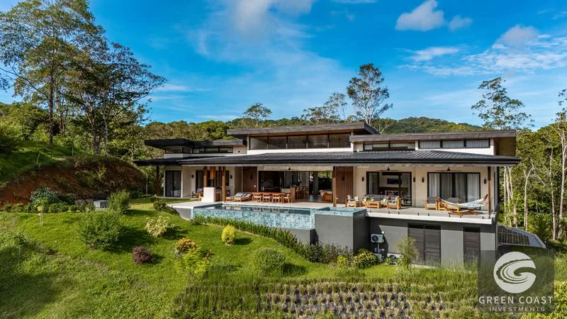 Modern 3BR Luxury Estate with Infinity Pool & Waterfall Views in Dominical — view 5, Dominical, Dominical, Costa Rica