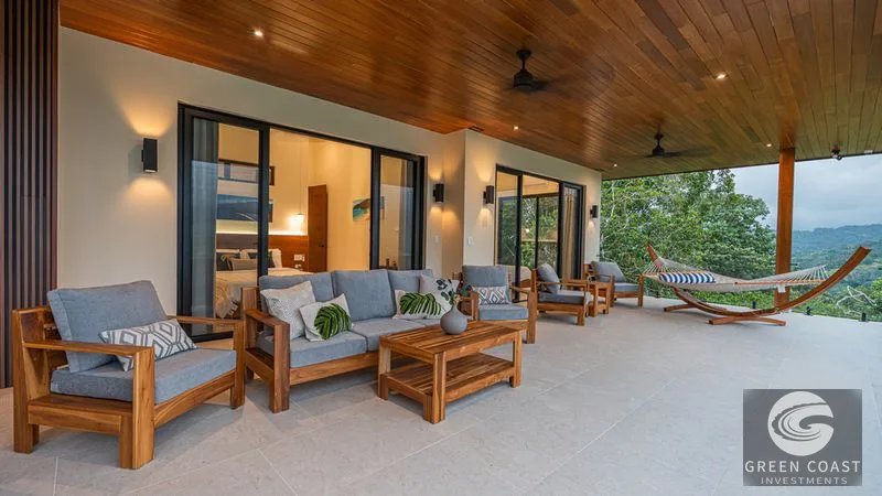 Modern 3BR Luxury Estate with Infinity Pool & Waterfall Views in Dominical — view 9, Dominical, Dominical, Costa Rica