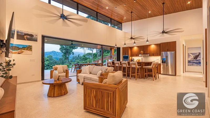 Modern 3BR Luxury Estate with Infinity Pool & Waterfall Views in Dominical — view 14, Dominical, Dominical, Costa Rica