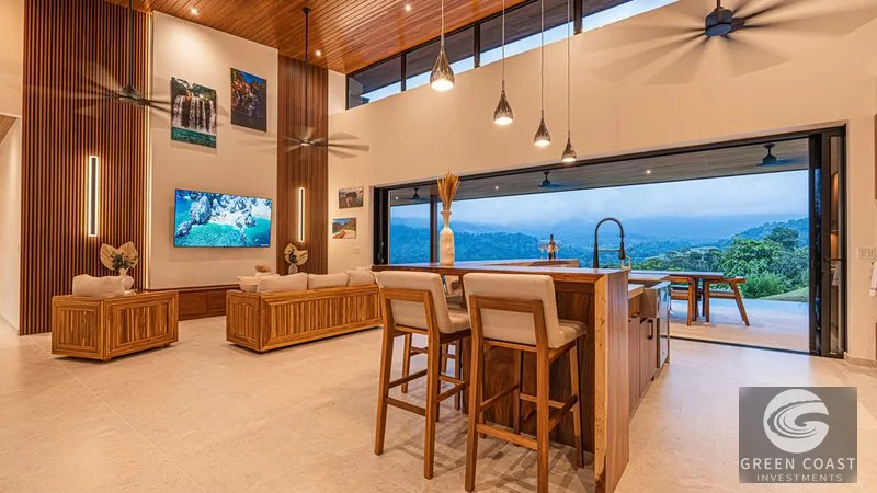 Modern 3BR Luxury Estate with Infinity Pool & Waterfall Views in Dominical — view 16, Dominical, Dominical, Costa Rica