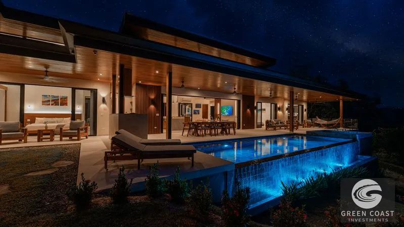 Modern 3BR Luxury Estate with Infinity Pool & Waterfall Views in Dominical — view 52, Dominical, Dominical, Costa Rica