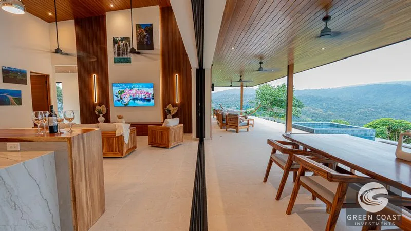 Modern 3BR Luxury Estate with Infinity Pool & Waterfall Views in Dominical — view 57, Dominical, Dominical, Costa Rica