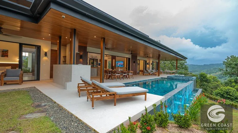 Modern 3BR Luxury Estate with Infinity Pool & Waterfall Views in Dominical — view 69, Dominical, Dominical, Costa Rica