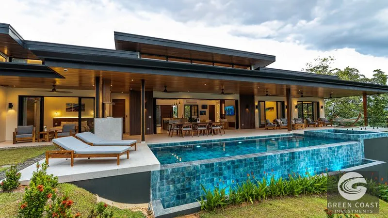 Modern 3BR Luxury Estate with Infinity Pool & Waterfall Views in Dominical — view 71, Dominical, Dominical, Costa Rica