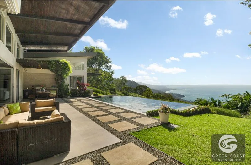 Luxury Escaleras Villa: Ocean Views & Modern Tropical Design — view 1, Dominical, Costa Rica
