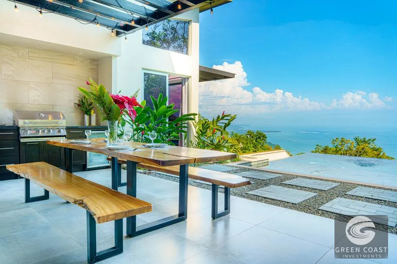 Luxury Escaleras Villa: Ocean Views & Modern Tropical Design — view 4, Dominical, Costa Rica